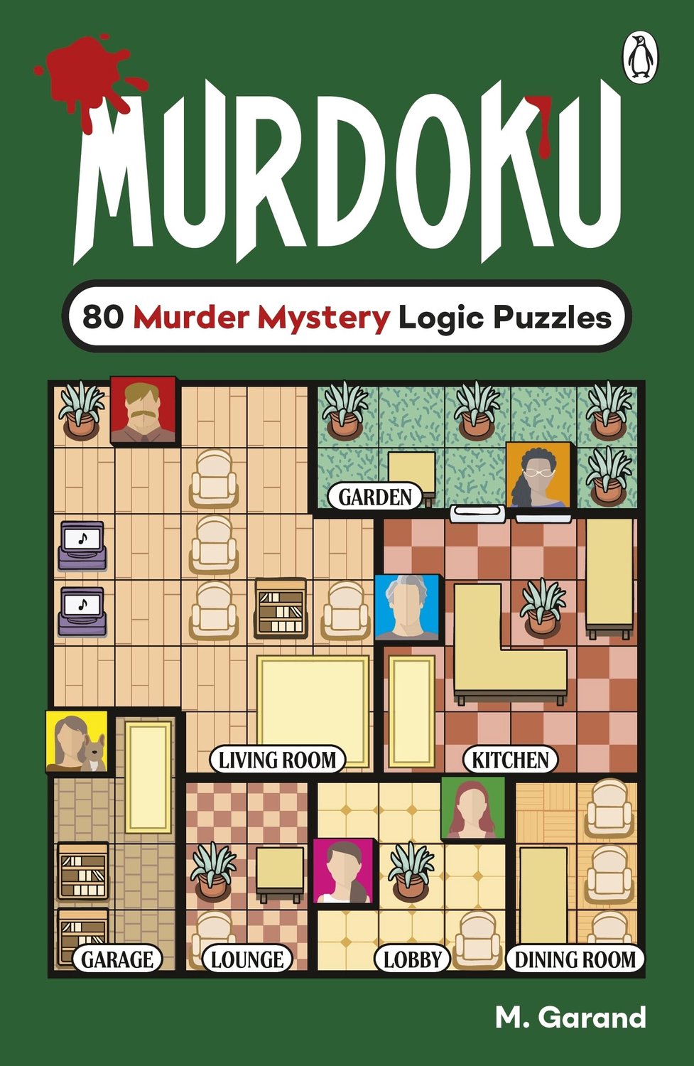 Puzzels 80 Moordmysterie Logische Puzzels - Puzzelboek - Sudoku - Detectivespel - Moordmysterie - Visueel verslavend