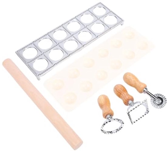Set voor het Maken van Pasta met 12 Gaten en Rollers — afbeelding 4