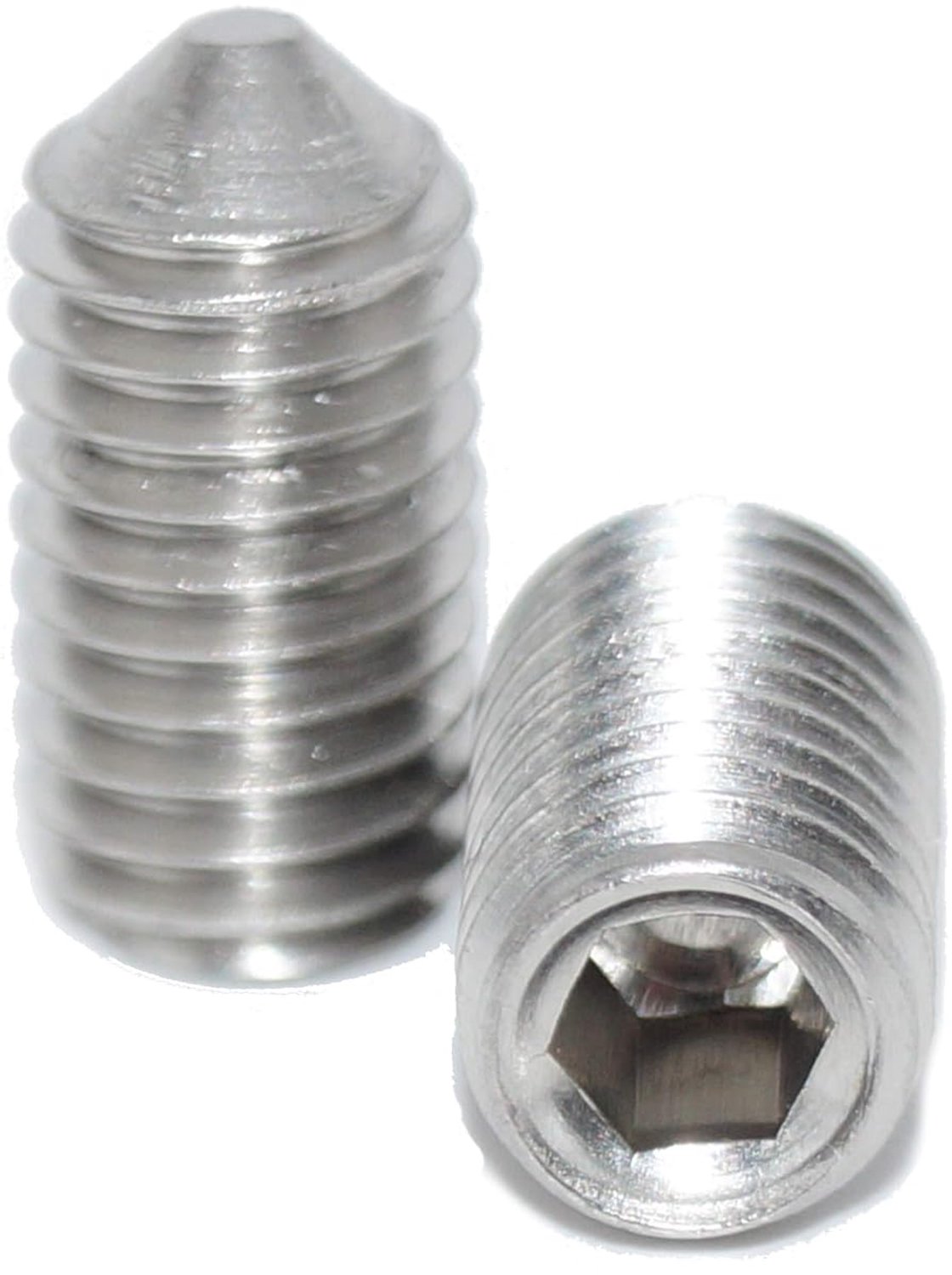 Schroefdraadpennen M5x6 - roestvrij staal A2 - duurzaam en corrosiebestendig - 60 stuks m-winkel - m-winkel