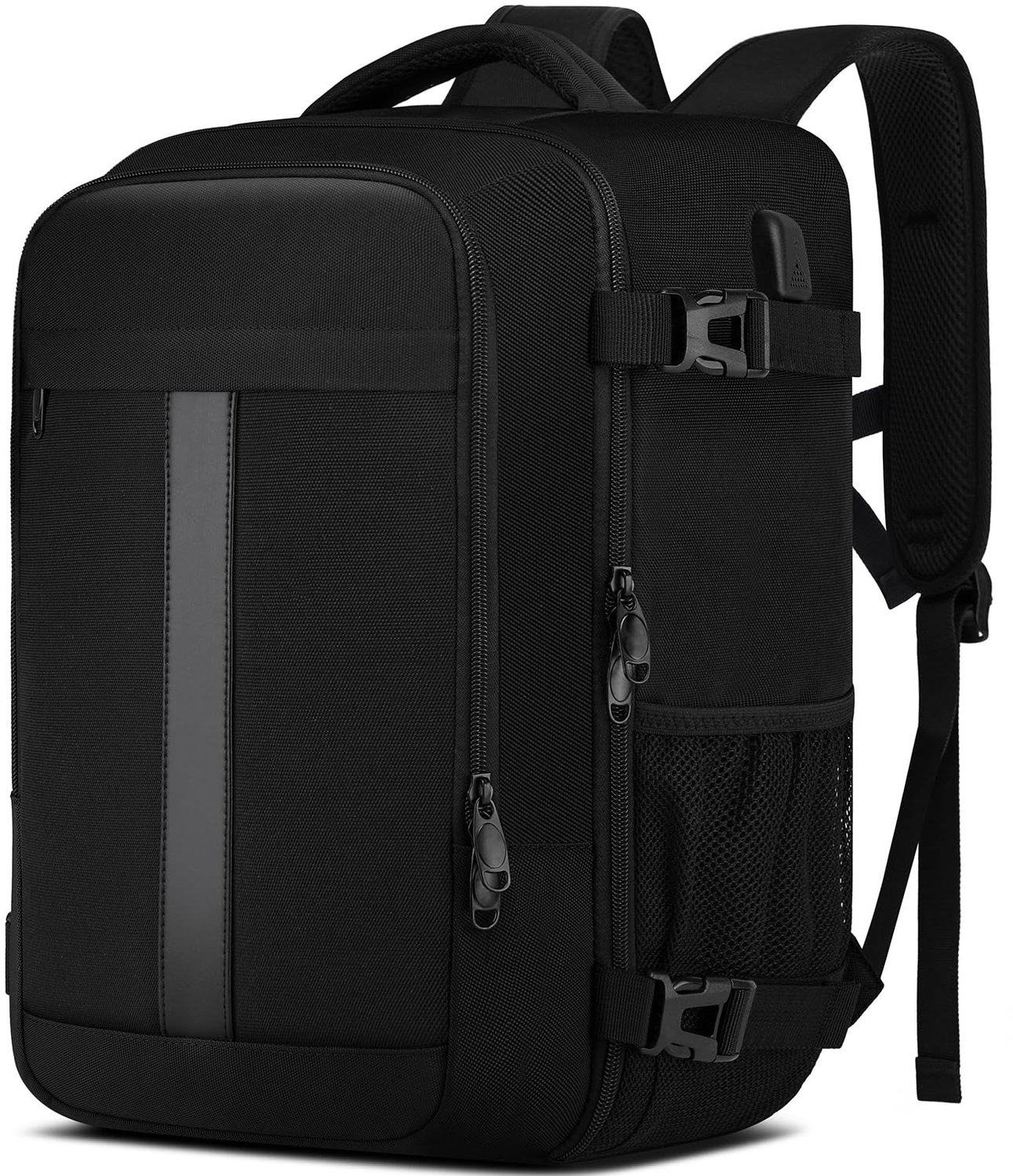 Cabin Bag 40x30x20 voor Ryanair en Wizzair - Reistas met USB Oplaadpoort