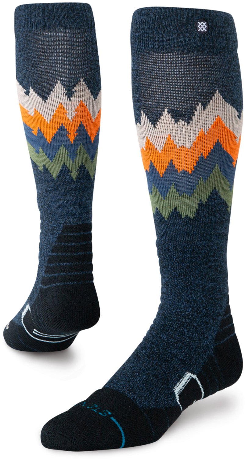 Stance unisex freshtek infiknit snow kniekousen thompson wool blauw