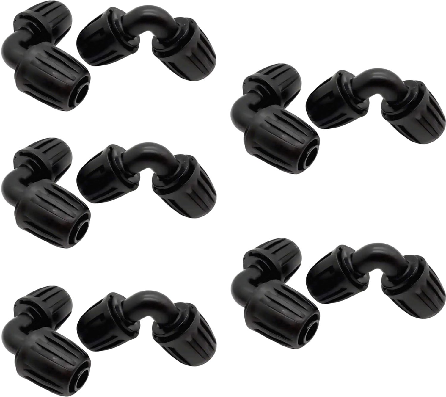 Micro-Drip-System L-stuk 13 mm - Verpakking van 10 Stuks voor Irrigatiesystemen