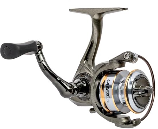 Spinning Reel - 7 lagers - Lichtgewicht - Metallic Grijs/Zilver/Goud — afbeelding 5