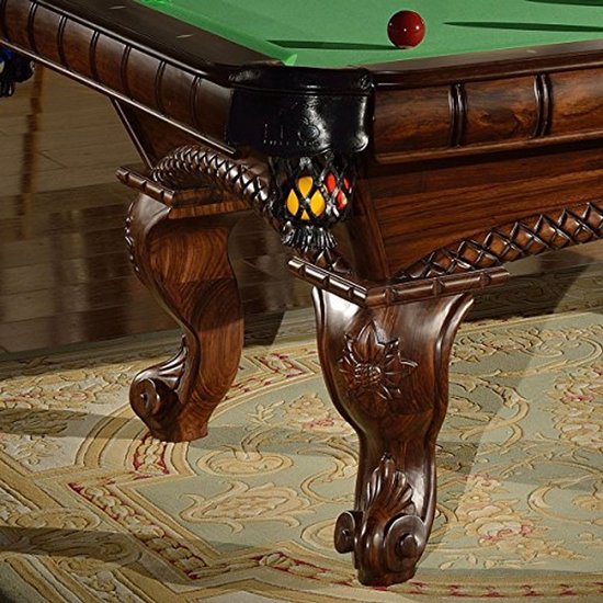 Pooltafel Aramis 8 ft met K-55 rubberband - Keuze uit gratis doekkleur — afbeelding 2
