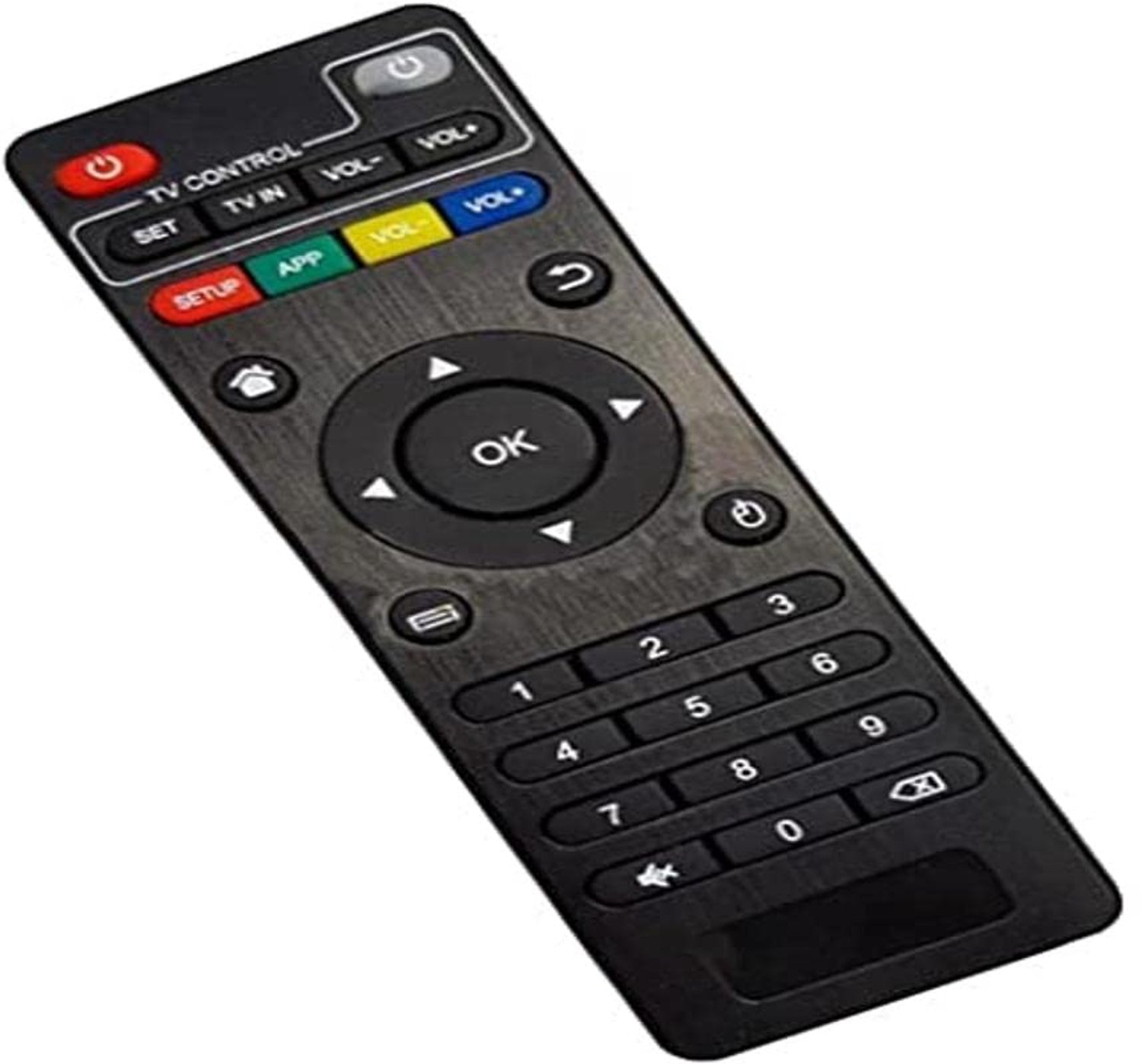 Vervangende Afstandsbediening voor Android Box X96 Mini - Zwart