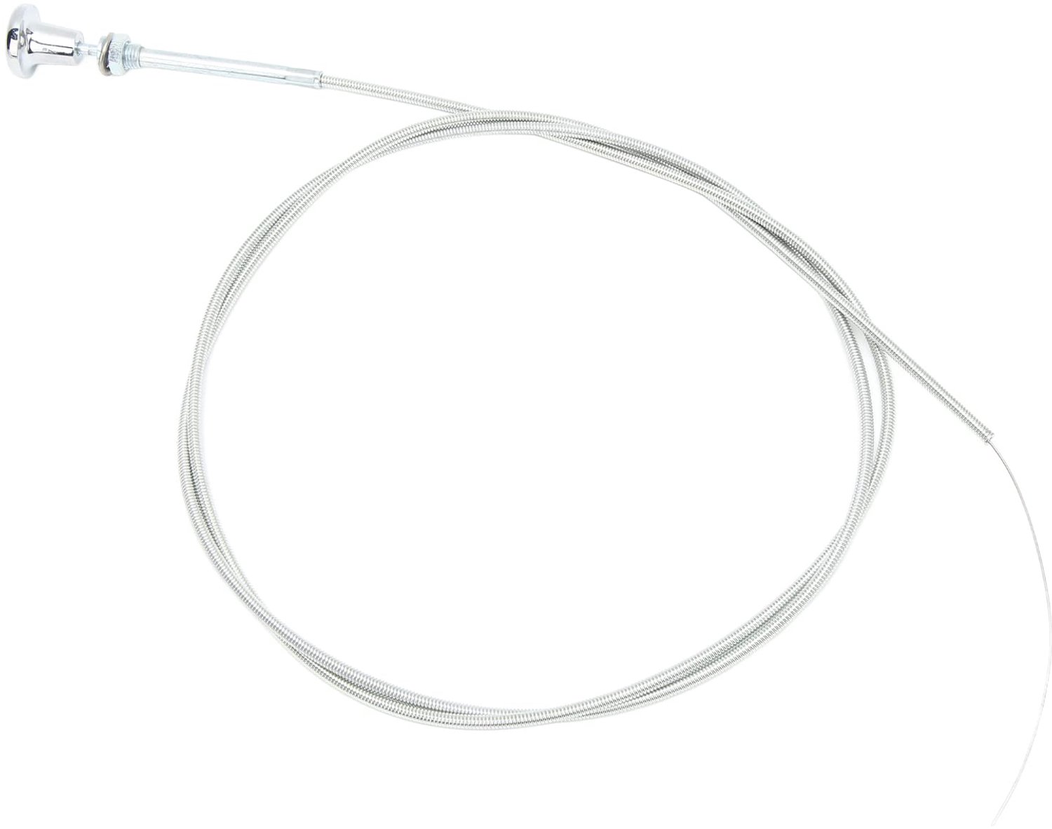 Choke Kabel 6ft - Universele Vervangingskabel - Carburateur Kabel - Anticorrosief - Roestvrij Staal - Hoge Prestaties - Carburateurkabel