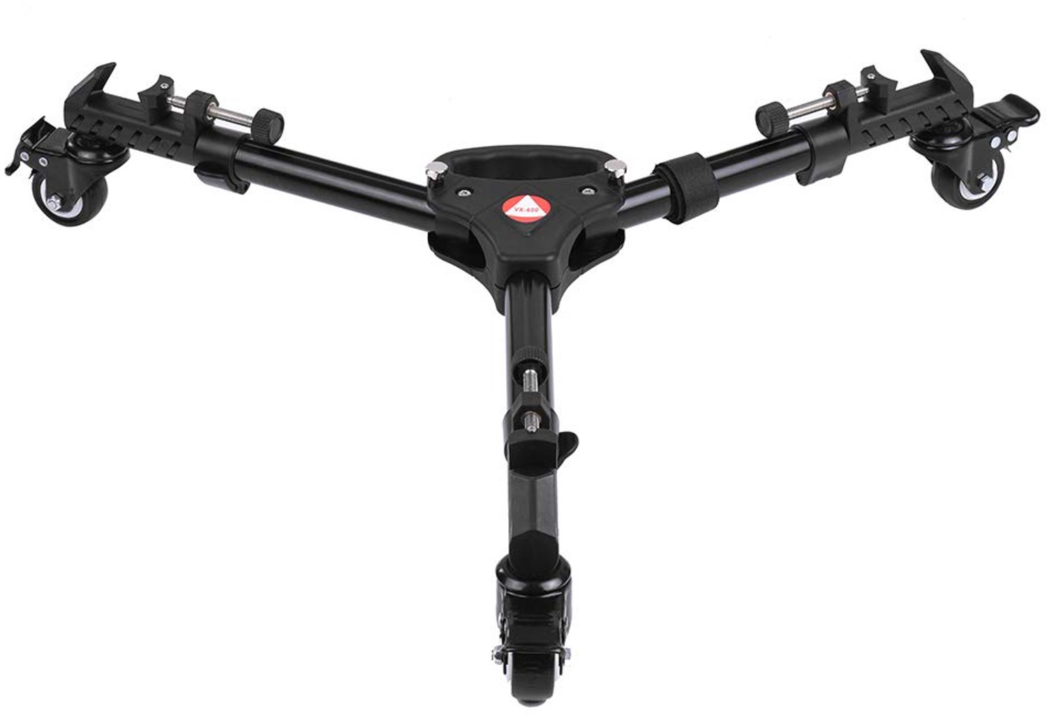 Professionele Universele Vouwbare Tripod Dolly met Rubber Wielen
