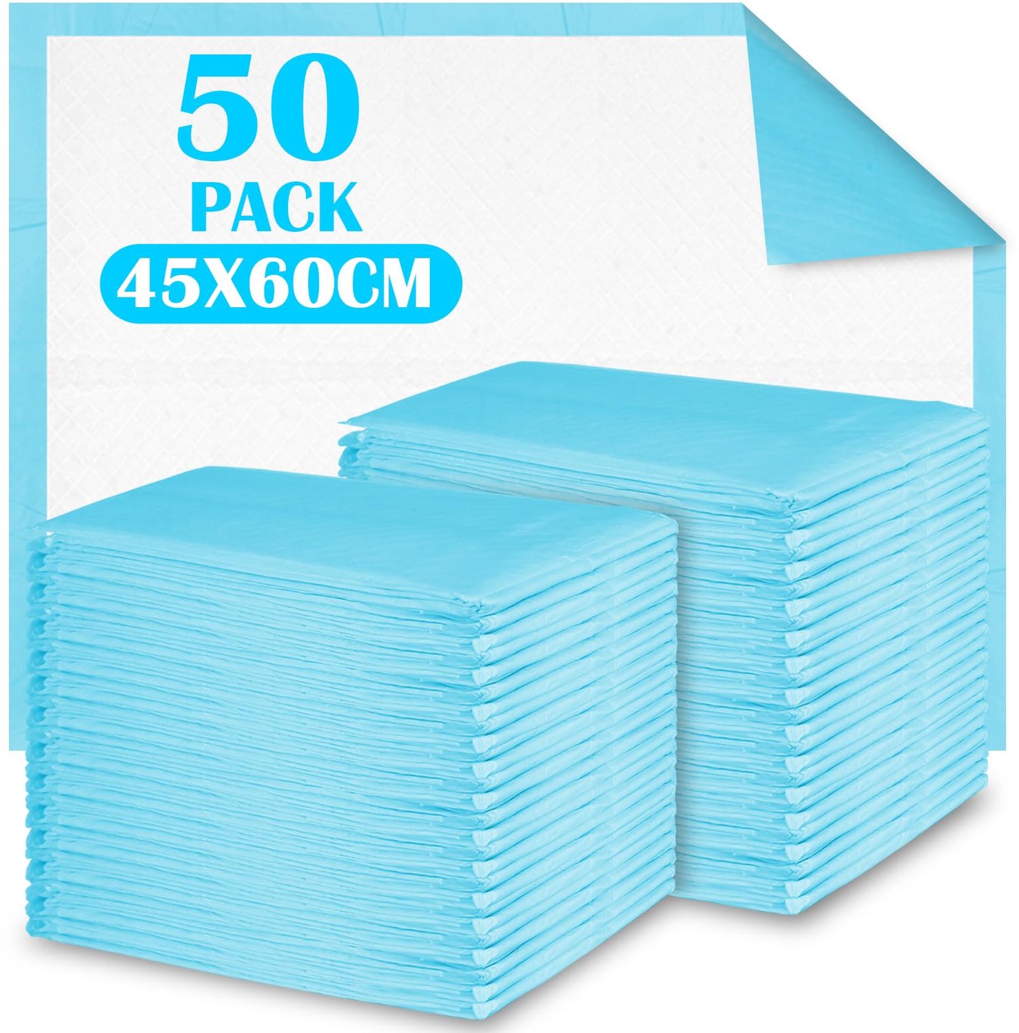 50 Stuks Wegwerp Baby Aankleedkussen 45 x 60 cm - Hygienisch en Absorberend