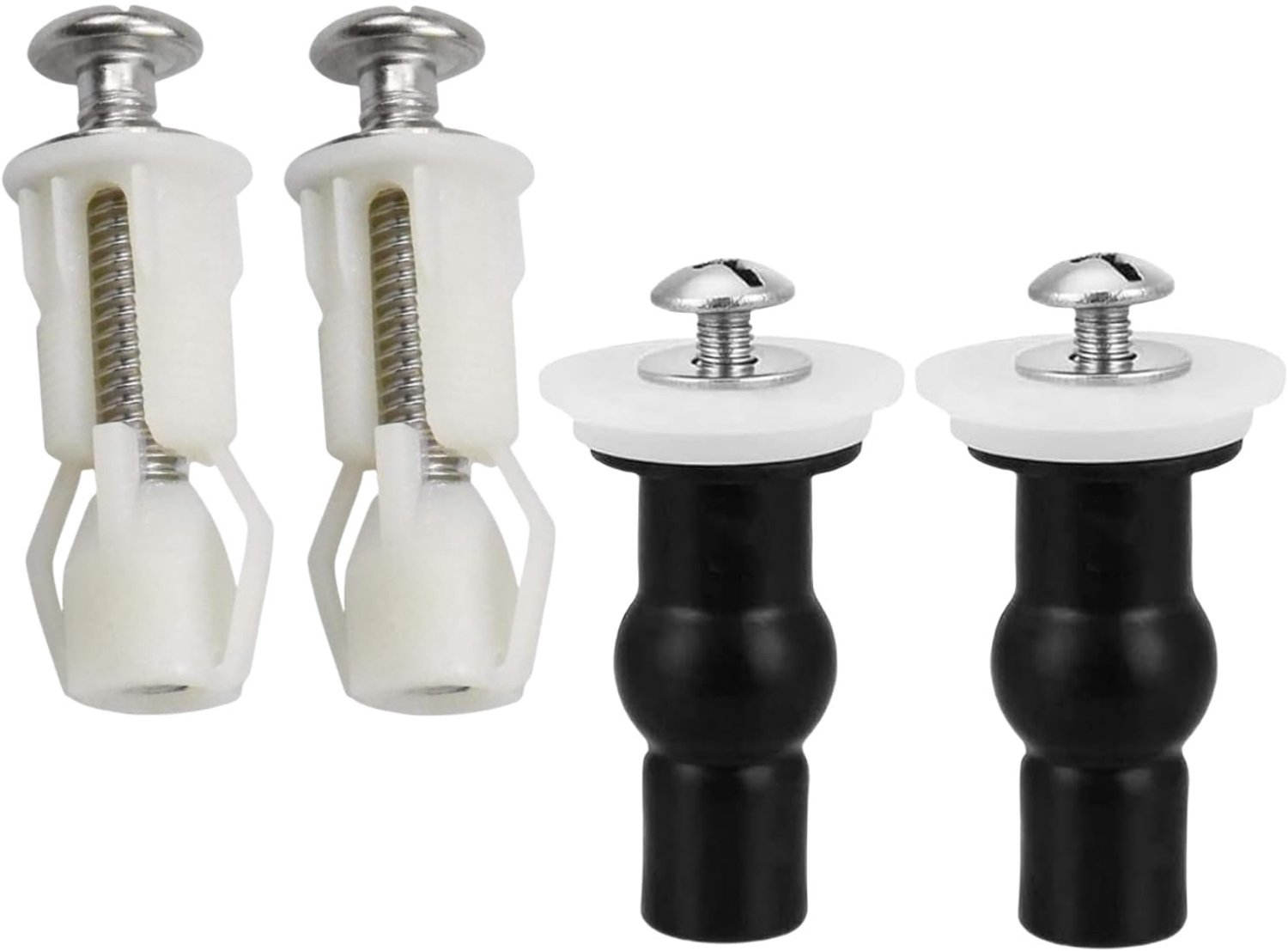 Set van 4 Toiletbril Bevestigingen voor Reparatie