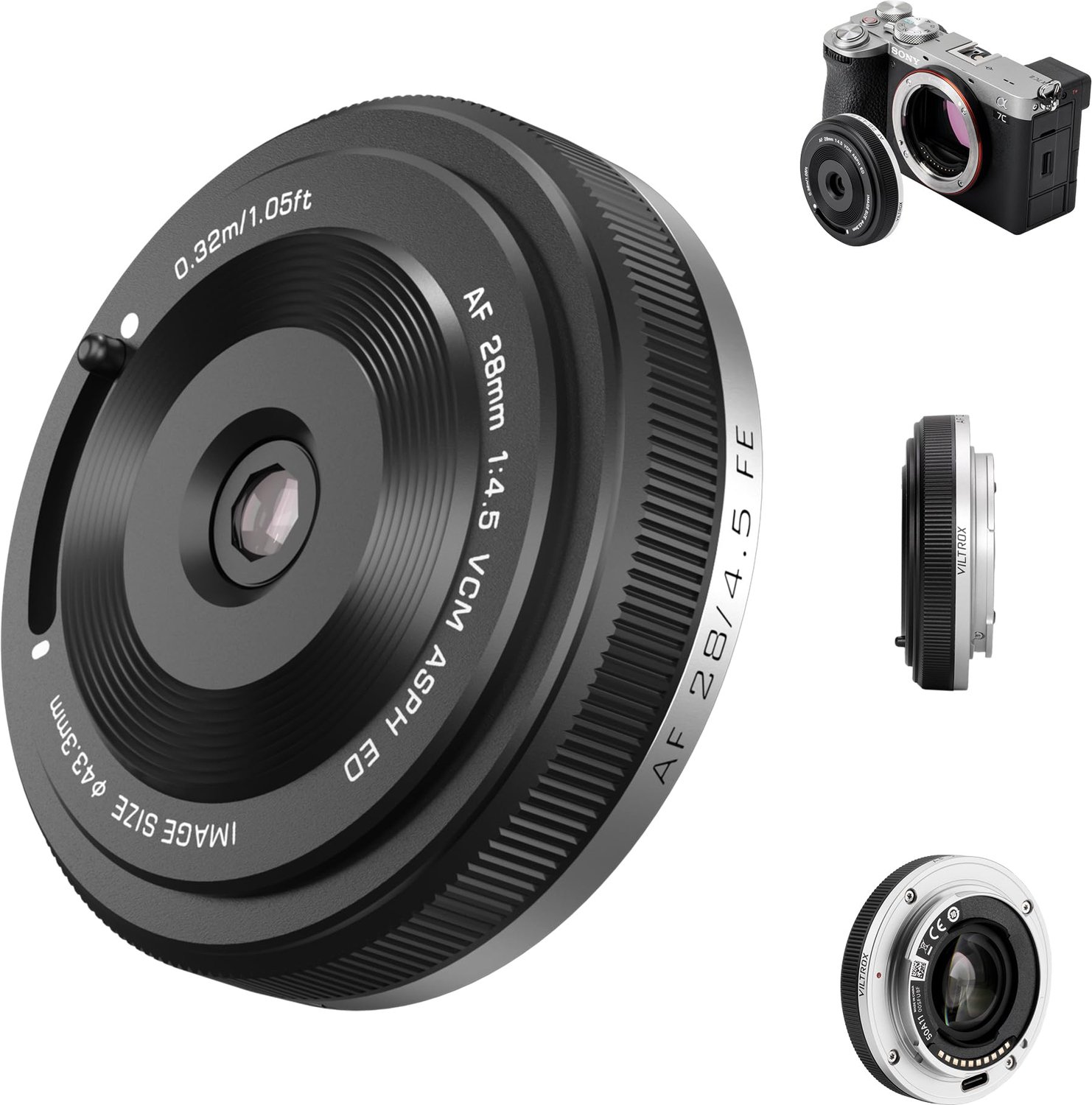 28mm F4.5 FE Lens voor Sony E Mount