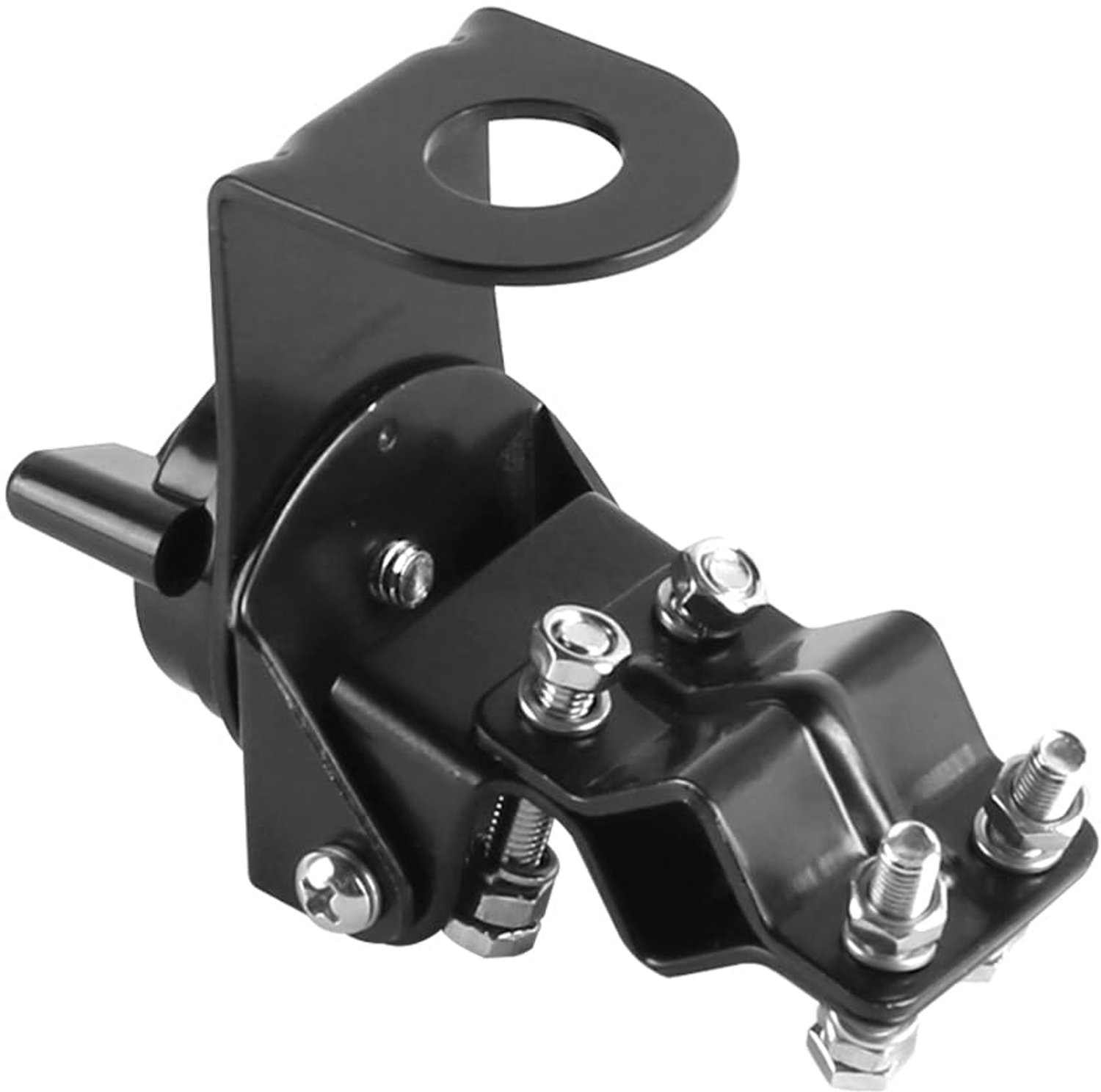 Antenneclip - Draaibare Hoek 180/100 Graden - Stevig Metaal - Zwart - Veilig Bevestigen - Flexibele Rotatie - Beugel