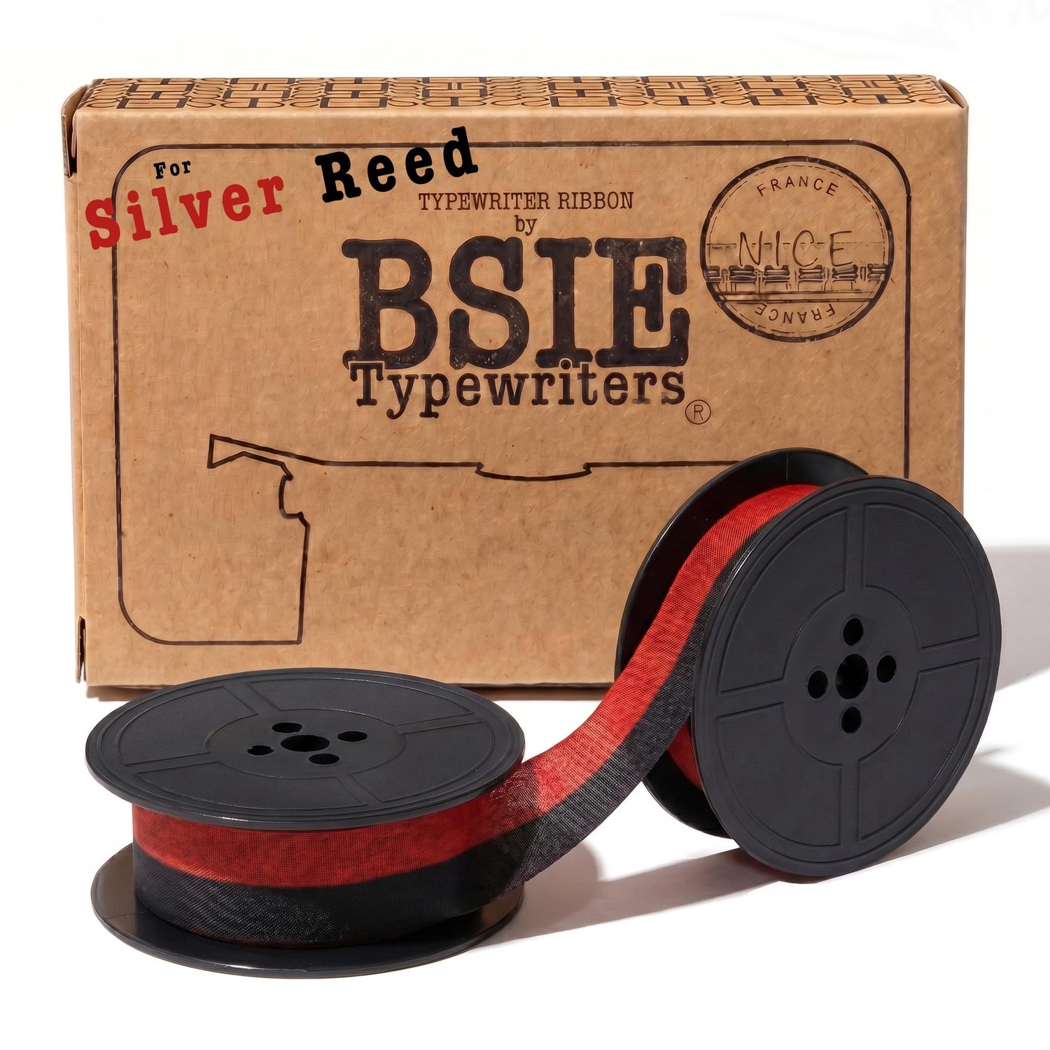 GR9 Typewriter Ribbon in Zwart en Rood voor Diverse Modellen