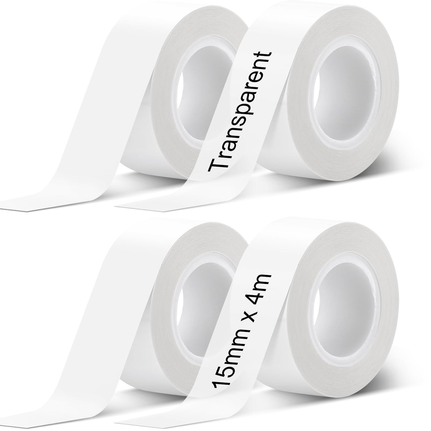 Set van 4 Endeloze Labeltapes voor D30/D32/D35 Printer