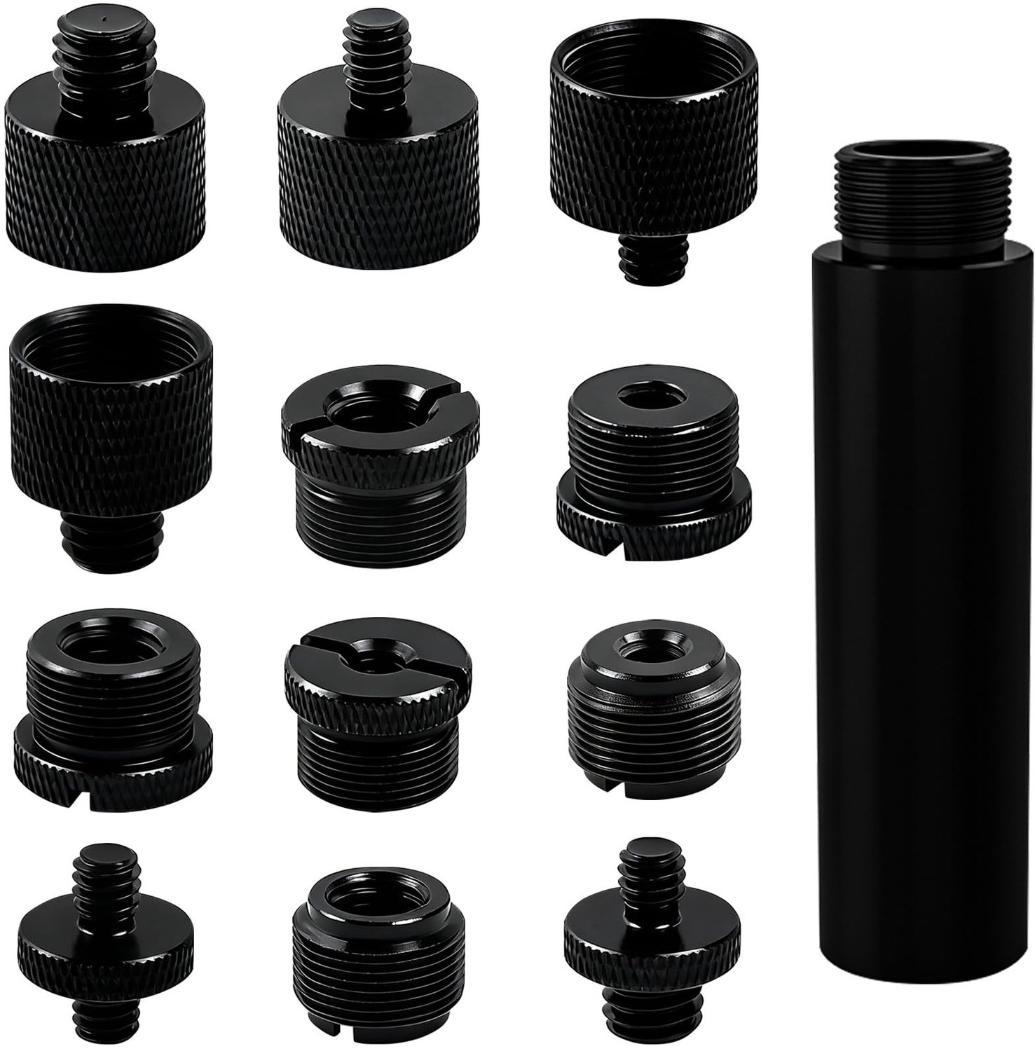 13-delige Microfoon Tripod Adapter Set met Schroeven en Verlengbuis