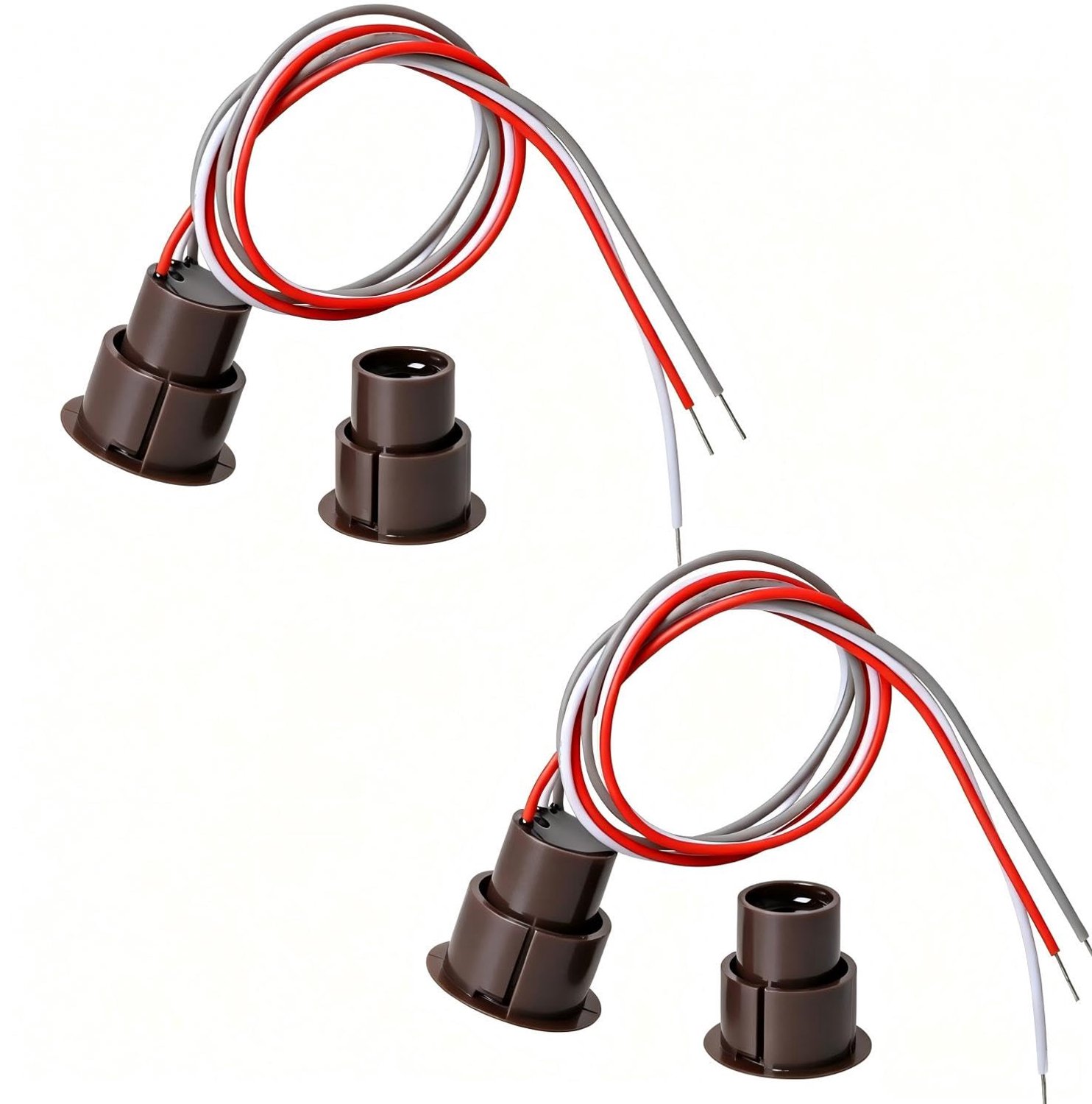 2 Stuks Magnetische Reed Schakelaar voor Deur en Raam