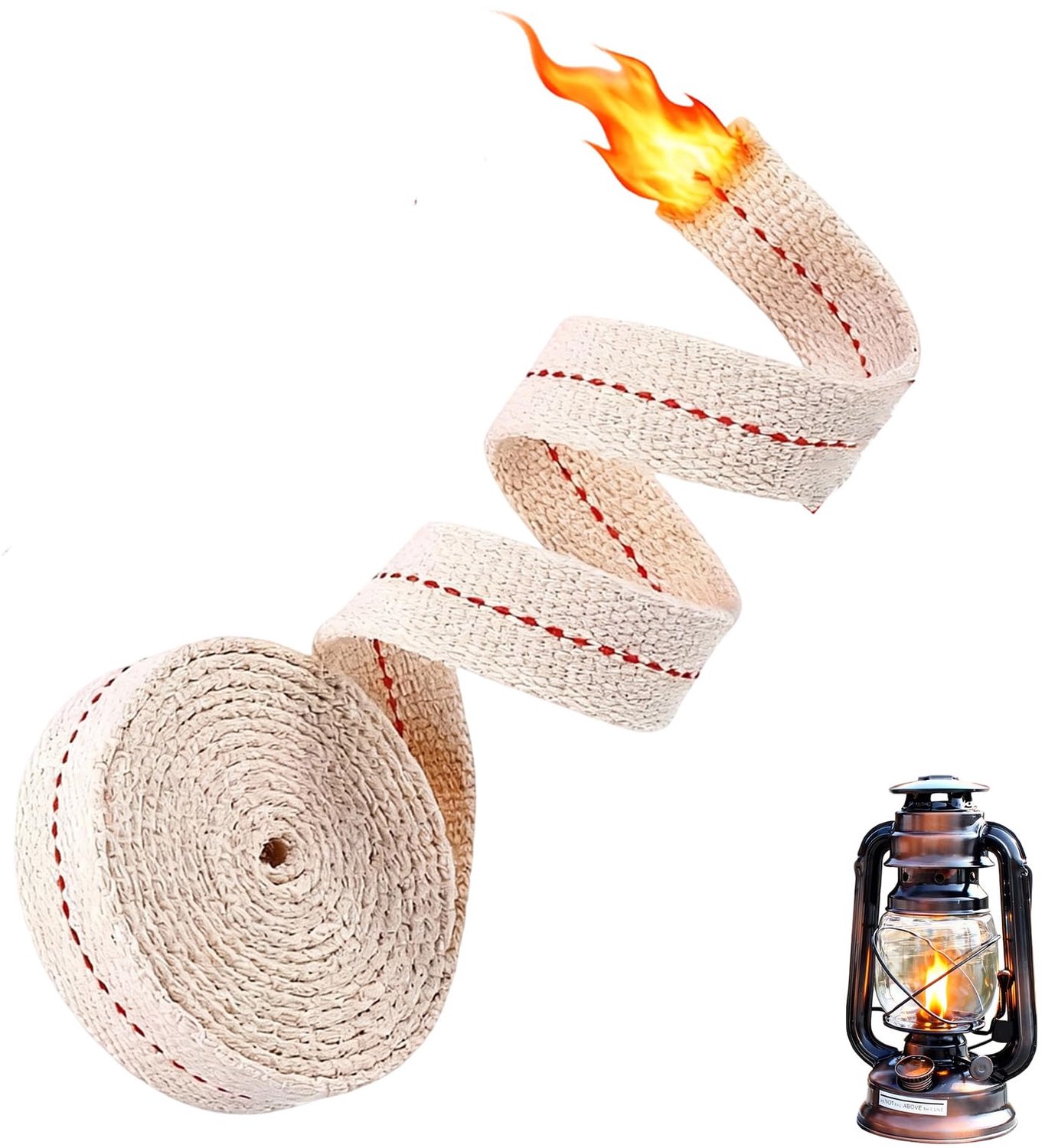 2 m Katoenen Olie Lamp Wick voor Lanterns