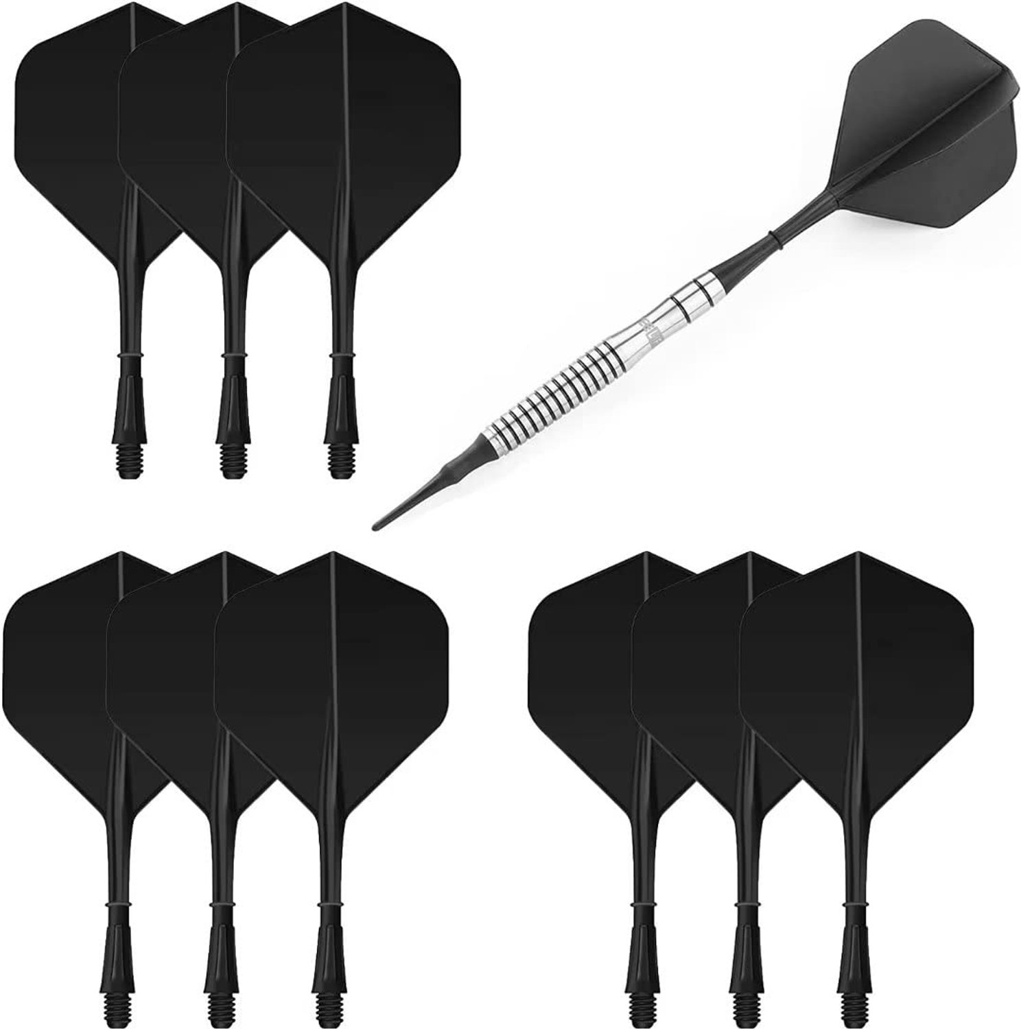 Darts Schachten en Vleugels in Één Set