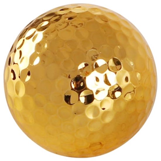 Golfballen 4 stuks - Hoge zichtbaarheid - Verguld - Luxe - Golftraining - 42,67 mm - 42,93 mm - Oefengolfballen — afbeelding 5