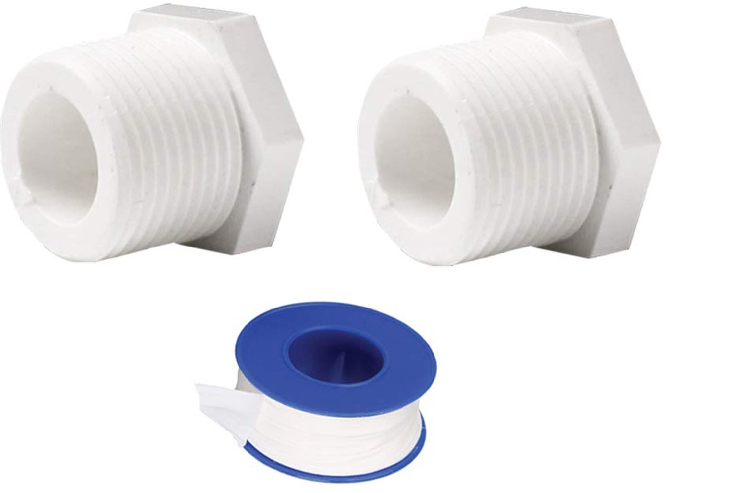 PVC Aansluitingen voor Waterleidingen, 32 mm, 2 Stuks