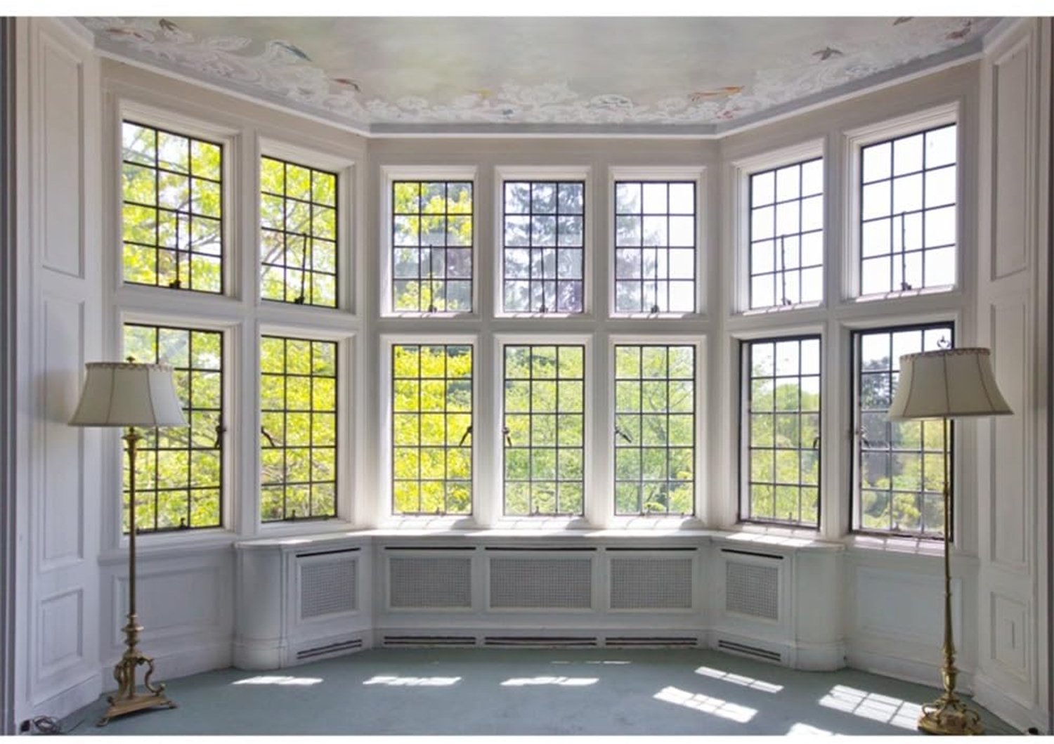 Fotografieachtergrond - Europees interieur - 2,5 x 1,8 m