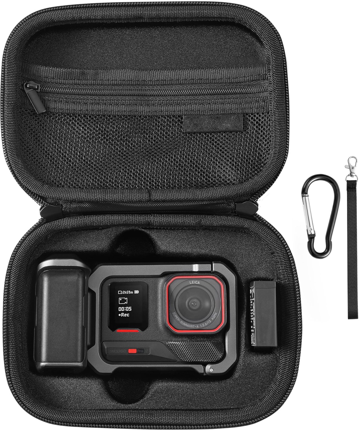 Hardcase voor Insta360 Ace Pro 2 met Batterijopslag