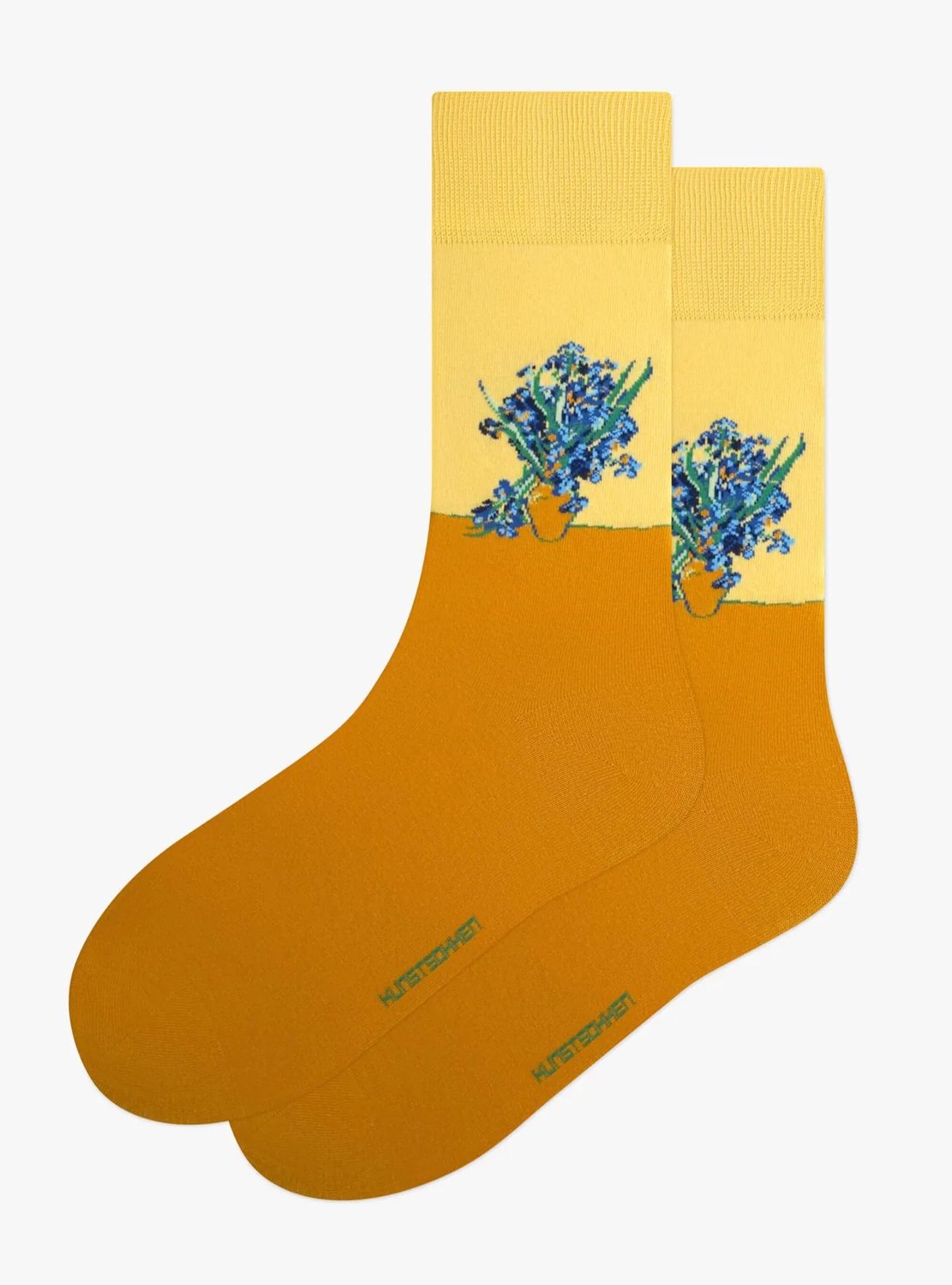 Kunstsokken Vase with Irises diverse kleuren 41-46
