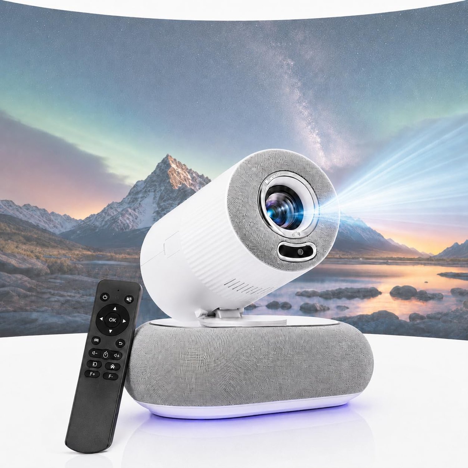 Mini Projector met Full HD 1080p, WiFi en Bluetooth