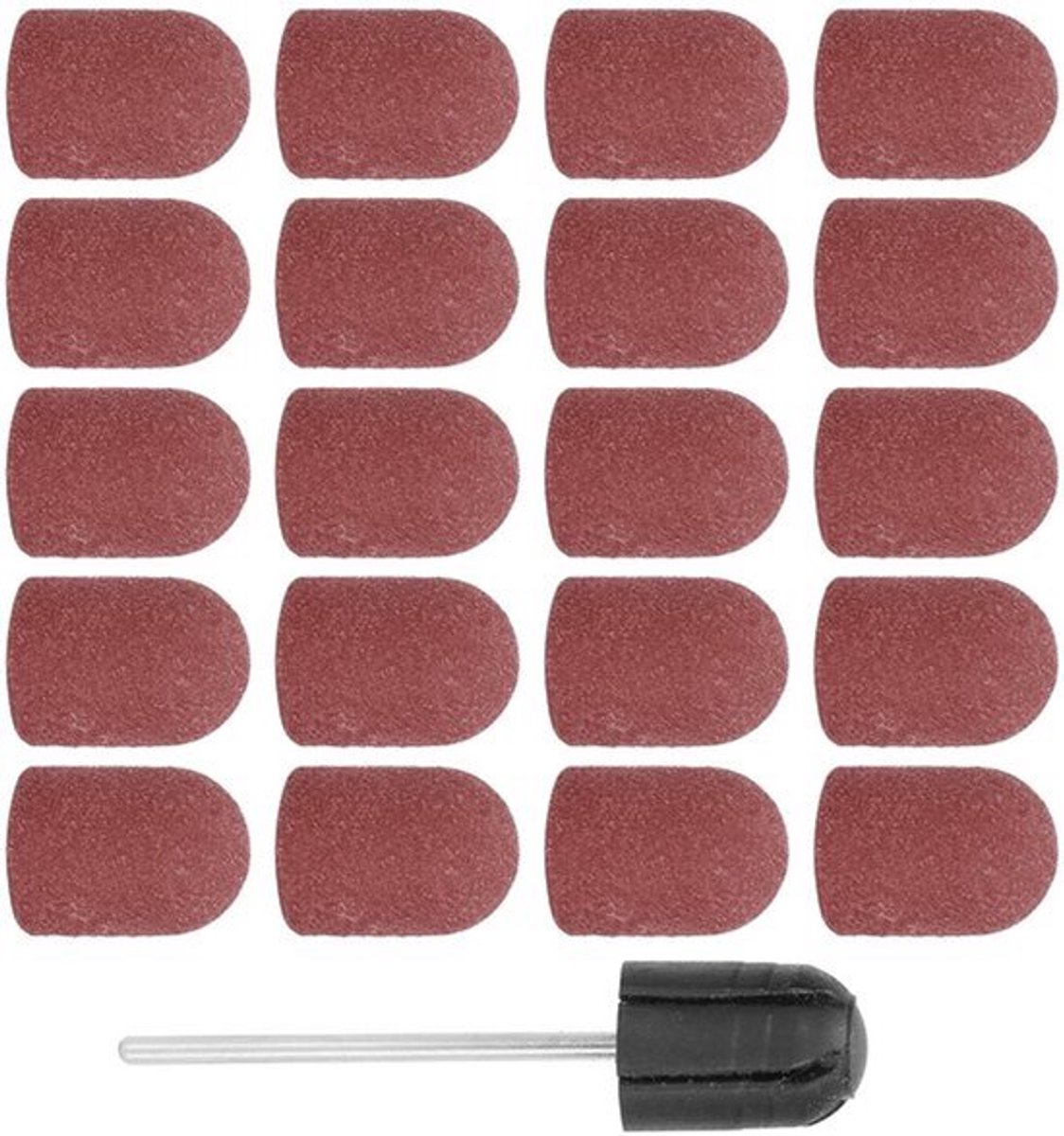 Allecto - Portable Nail Art Grinding Head Set - Nail Drill Polishing