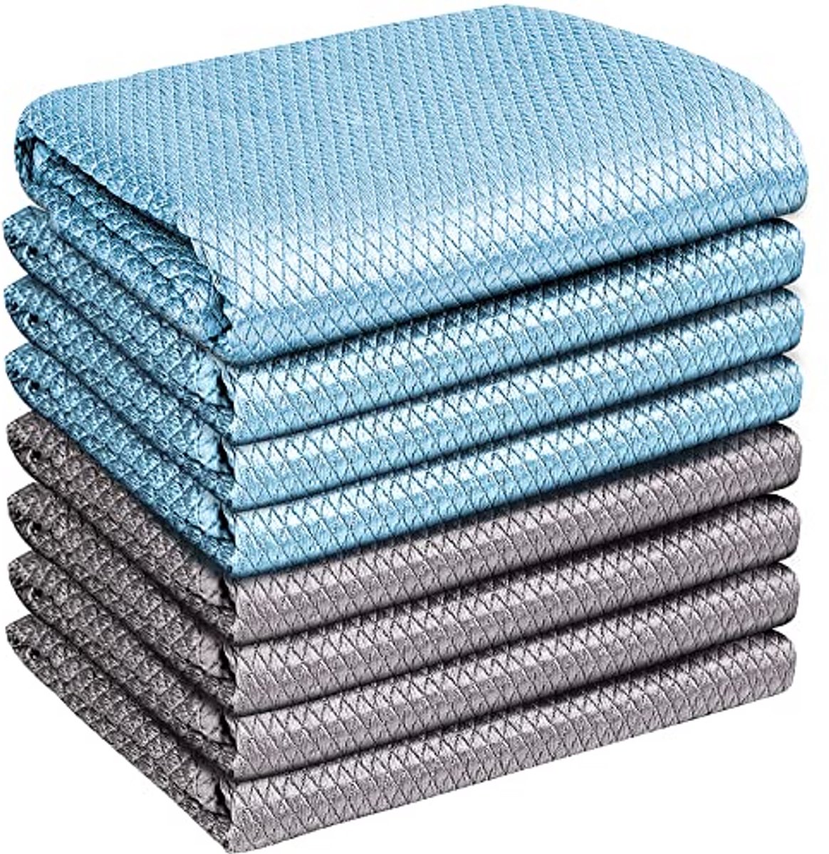 Microvezel Schoonmaakdoeken Set, Multifunctionele en Absorberende Doeken voor Keuken, Badkamer en Alle Oppervlakken, Herbruikbaar