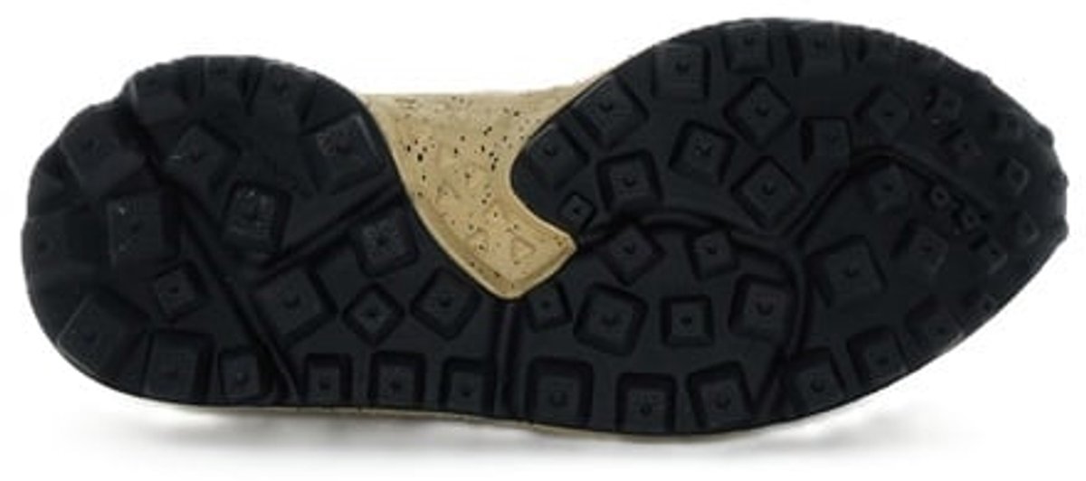 Flower Mountain dames sneakers bruin, groen, leopard