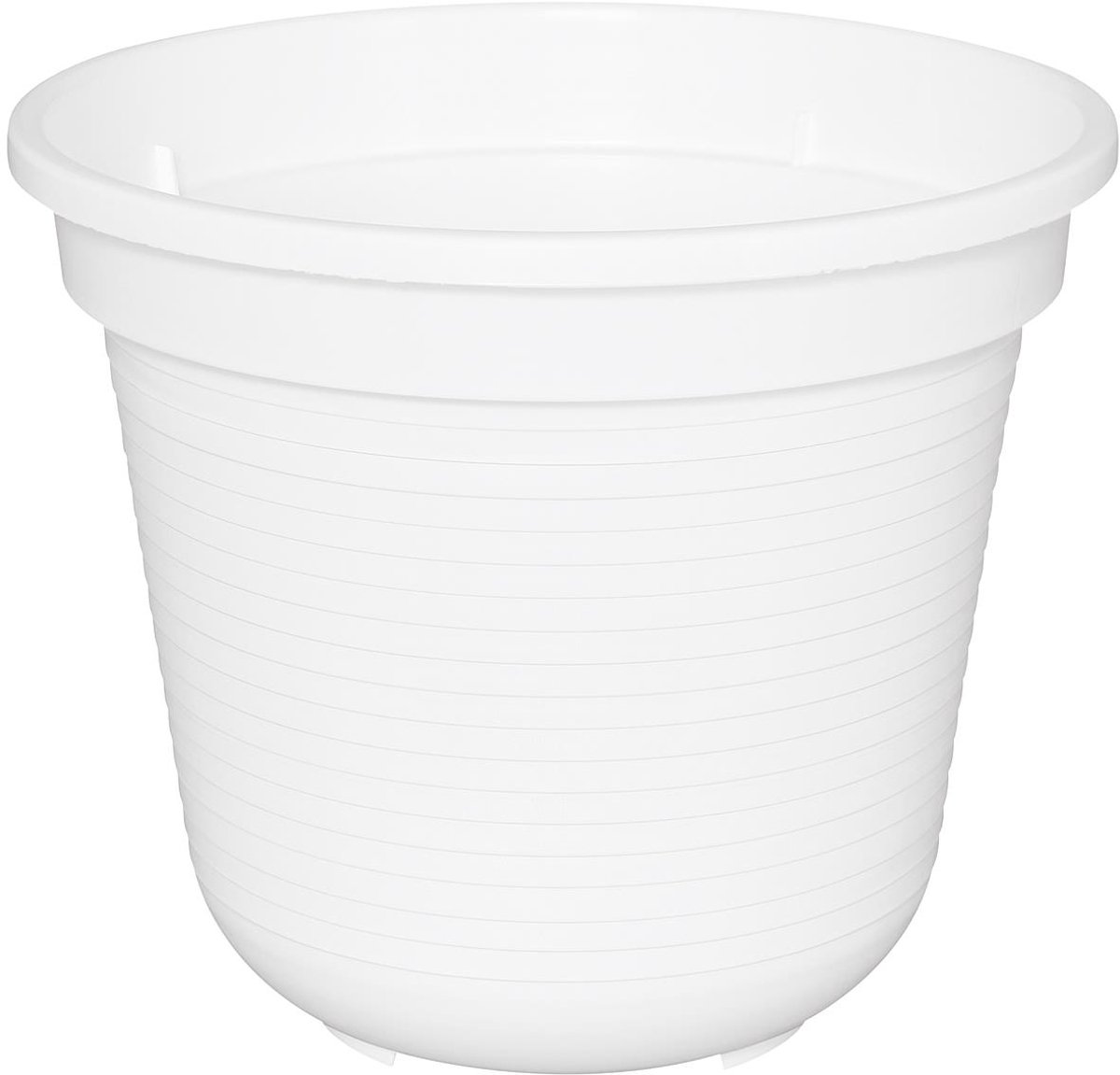 Geli Bloempot STANDARD Wit Ø 16 cm - Kunststof