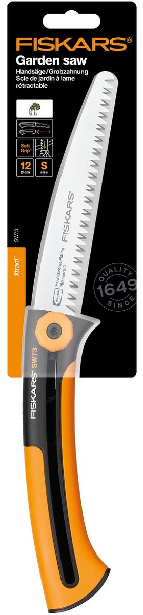 Fiskars Hand Saw - SW73 - Coarse Teeth - 22,5 Cm