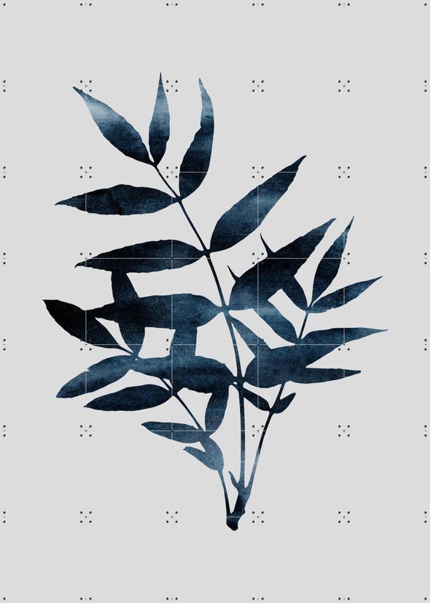 IXXI Watercolor Leaves, Mareike Böhmer - 100 x 140 cm - Gratis ophangtool - Grote wanddecoratie en posters - Minimalisme, Illustraties, Aquarel