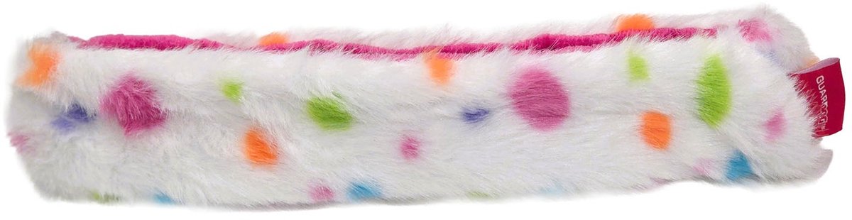Guardog - Schaatshoes Kunstschaatsen Fuzzies - Wit Met Neon Stippen