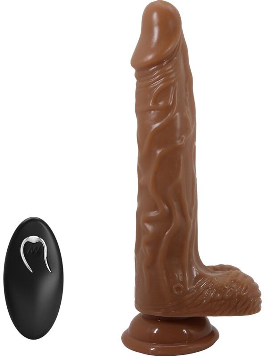 Bodach Realistische Vibrator met Afstandsbediening en Zuignap