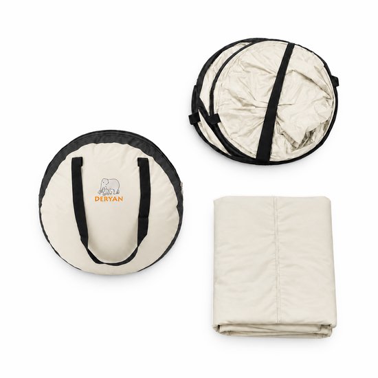 Deryan BabyBox Campingbedje - baby tentje - Ivory van Deryan — afbeelding 4