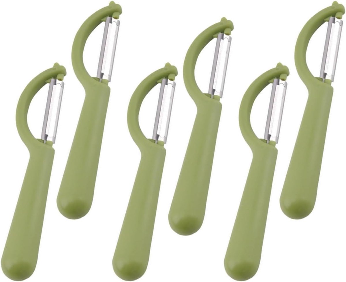 Multifunctionele Schiller Set van 6 Stuks voor Thuiskeuken, Ideaal voor Aardappelen, Groenten en Fruit Bereiding