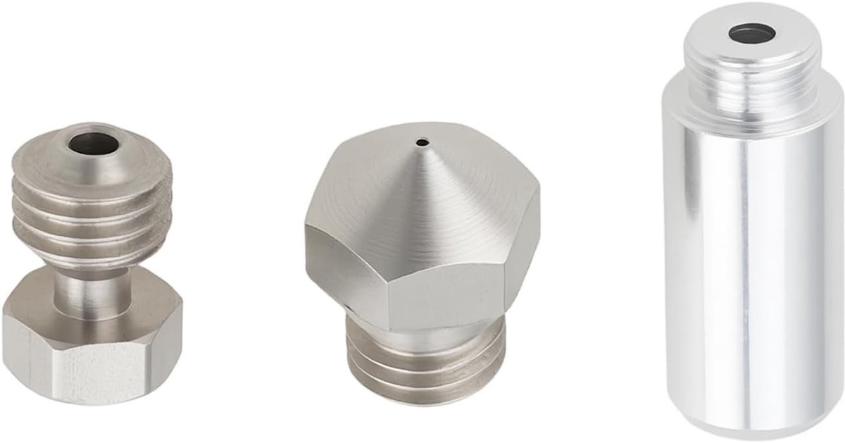 Complete All Metal Hotend Kit met 0.4 mm Stalen Nozzle voor 3D Printers zoals Wanhao en Flashforge