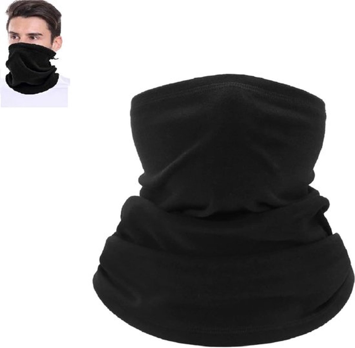 Allecto Plus Universele Wintercolsjaal voor heren en dames van zachte fleece voor Any