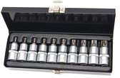 10 Delige 1/2 inch TORX Doppenset