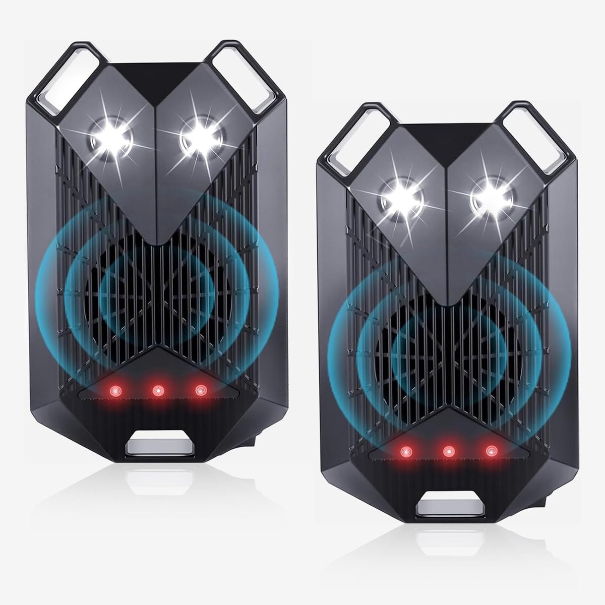 2 stuks knaagdierverjager - buitendierenverjager, muisverjager, vleermuisverwijdering, rattenverjager voor automotor, magazijn, zolder, schuur