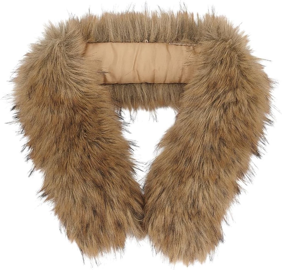 Faux Fur Kraag en Capuchon Trim Vervangingskraag voor Jassen en Trui - Creatieve Naaiprojecten en Decoratie