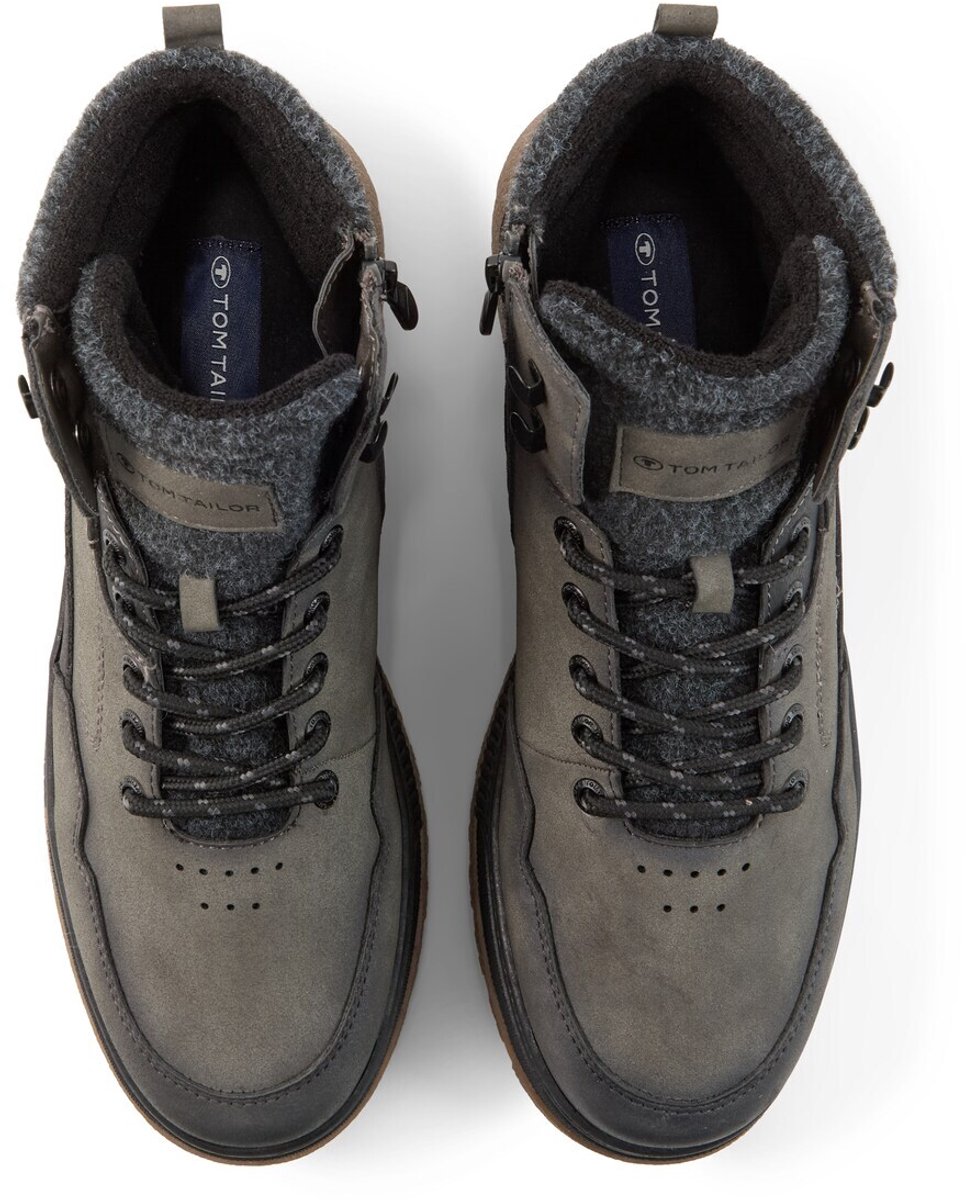 Tom Tailor - Waterdichte veterschoenen - Maat 45 - grey