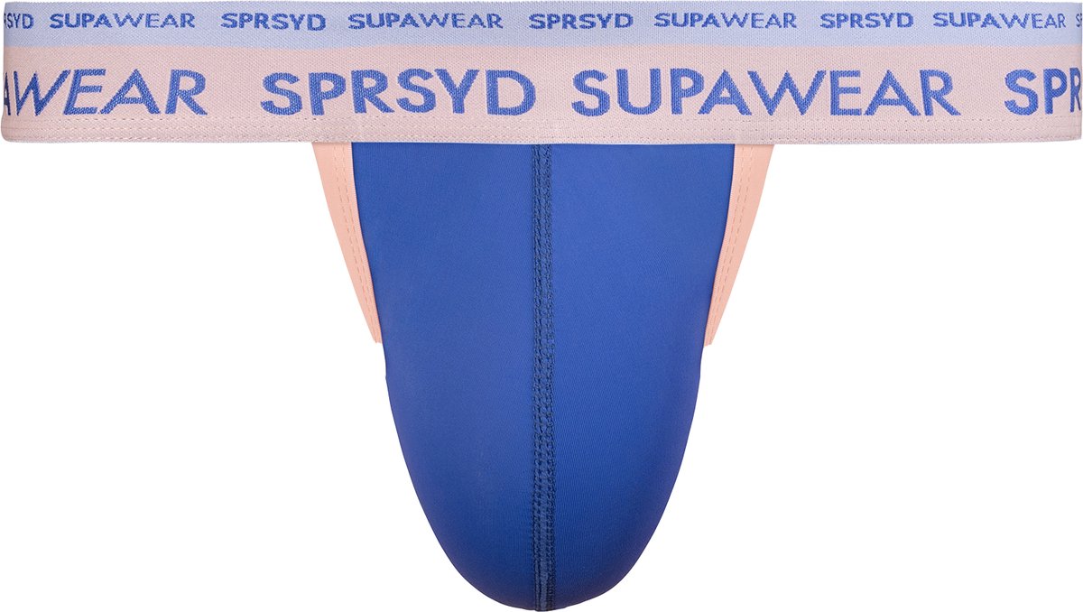 SUPAWEAR Dual Thong Colour Blocked - MAAT M - Heren Ondergoed - String voor Man - Mannen Thong