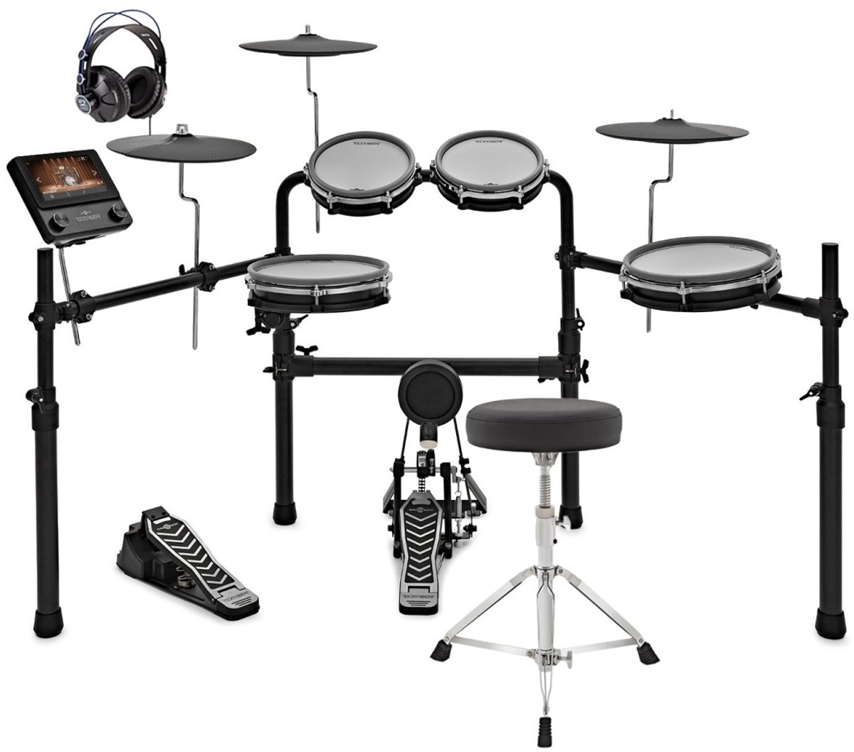 TOUCHBEAT Elektronisch Drumstel met 7 Touchscreen van Gear4music