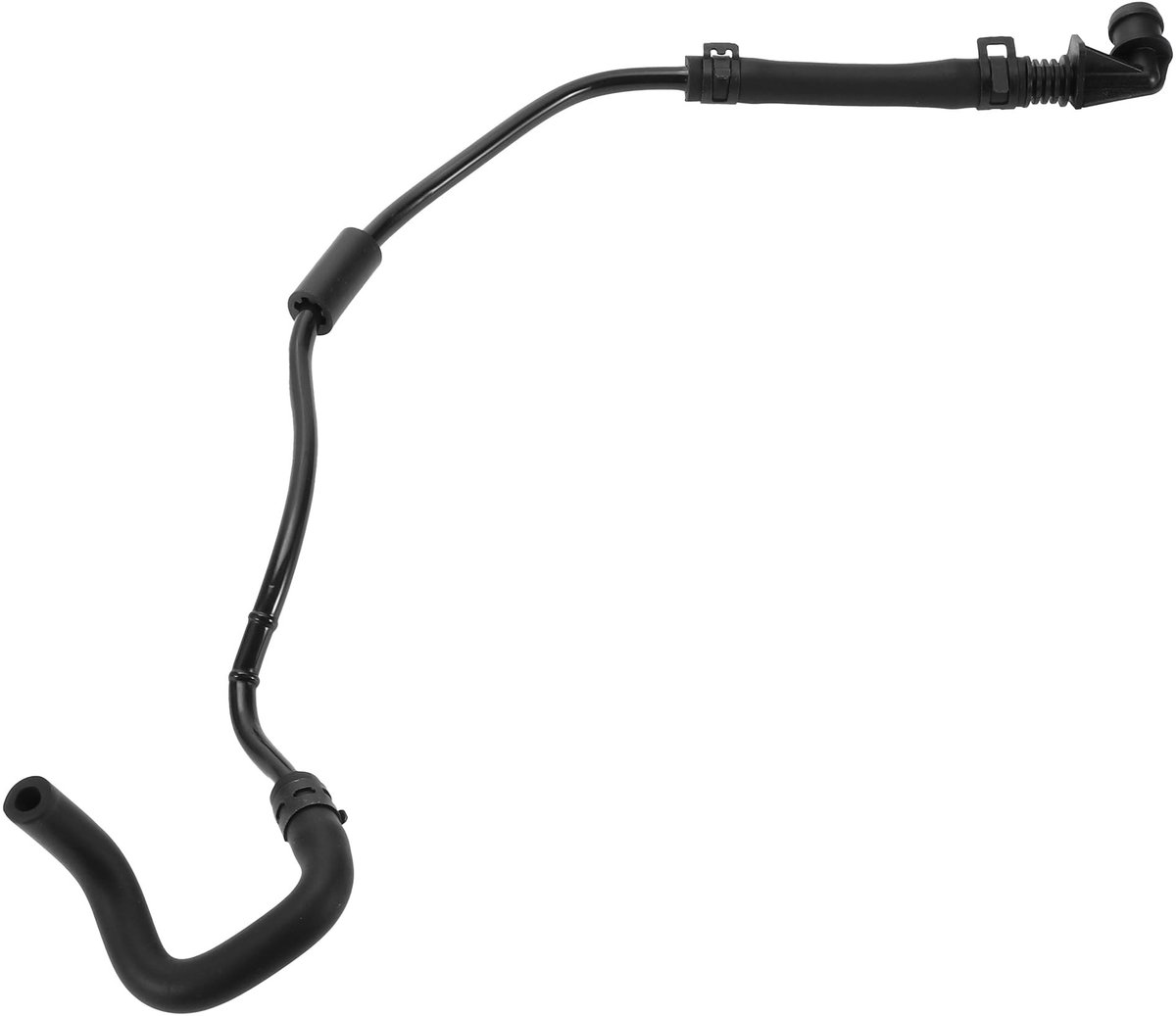 Elzusha - Koelventilatiebuis voor Audi A4/A5 - Zwart Plastic