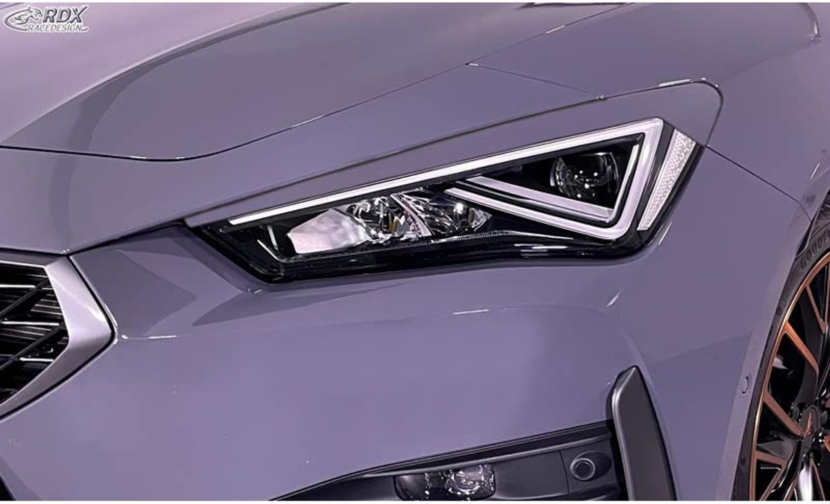 Elzusha - Headlight Spoilers voor Seat Leon, Cupra en Formentor - Ongebleekt