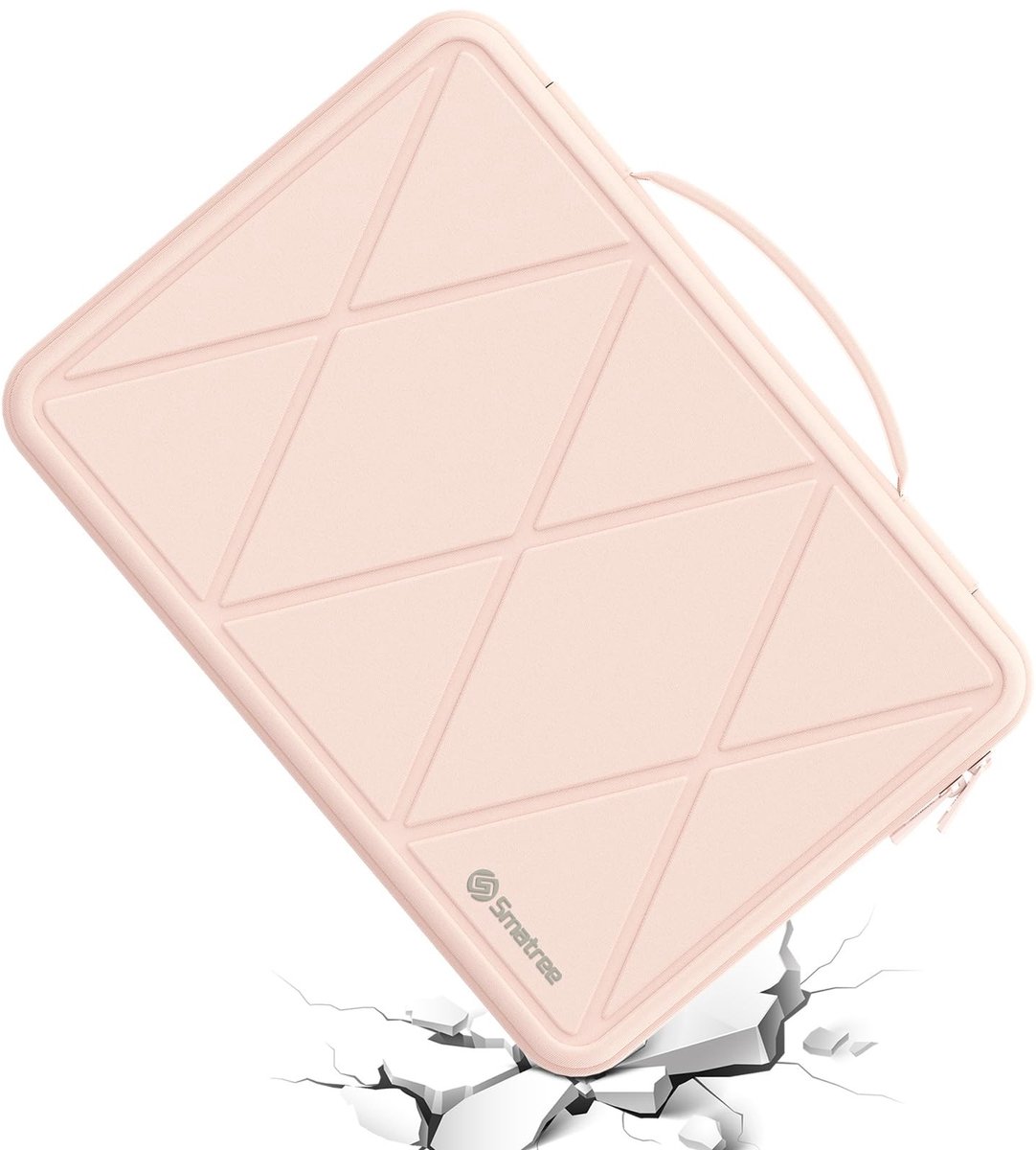 Elzusha - Hard Beschermhoes voor 16 inch Laptop - Roze