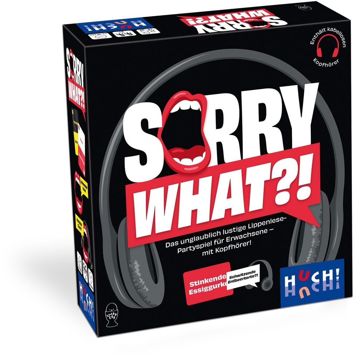 Elzusha - Partyspel Sorry What?! - Gekke zinnen raden met koptelefoon