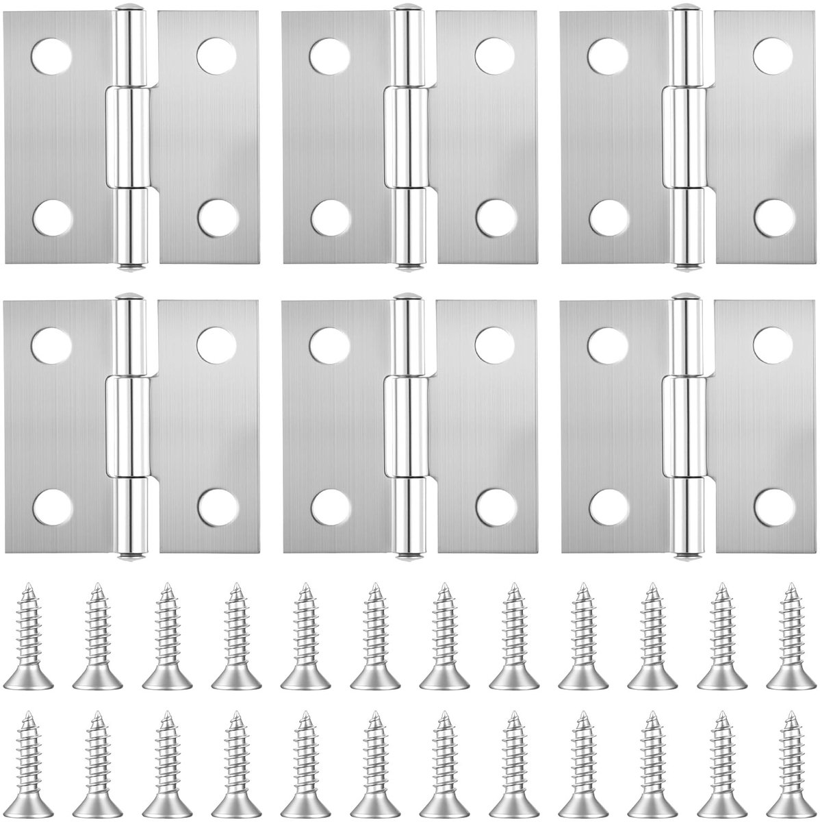 Elzusha - Set van 6 Deurhengsels - 25mm x 25mm